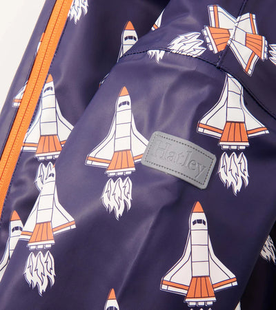 HATLEY | TERRY LINED RAIN SUIT | SPACE SHUTTLE