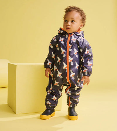 HATLEY | TERRY LINED RAIN SUIT | SPACE SHUTTLE