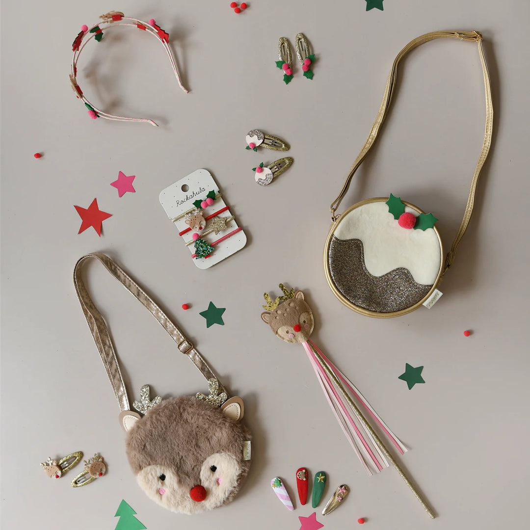 Little Reindeer Hair Clips