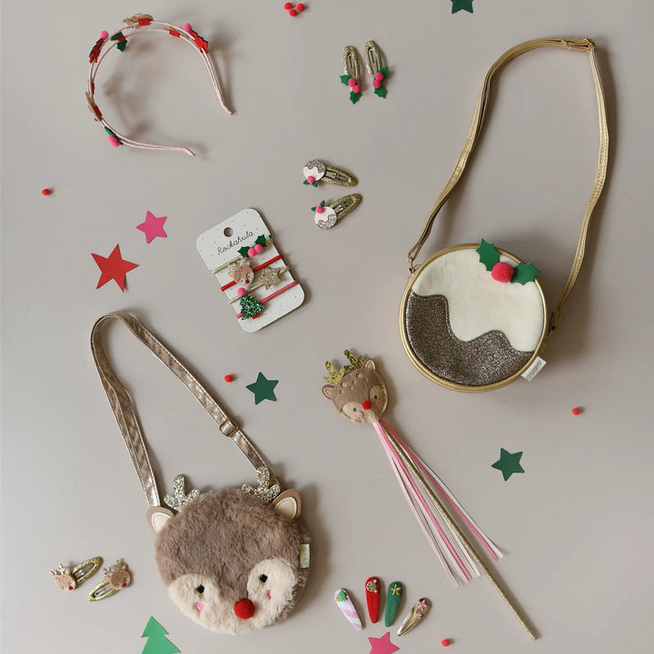 Little Reindeer Hair Clips