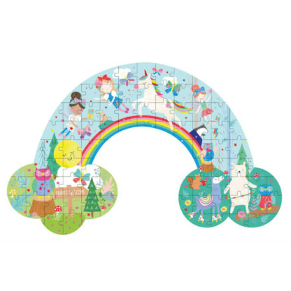 Floss and Rock | Rainbow 80 Piece Jigsaw Puzzle