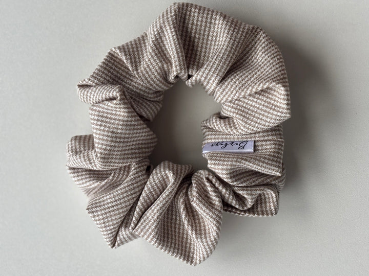 Original Scrunchie | French Beige Check