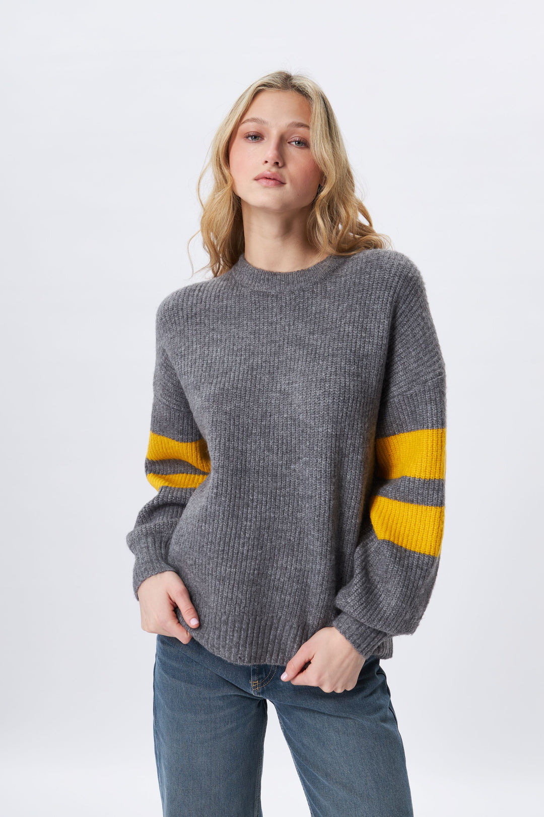 JOHN+JENN Georgie Sweater varsity – Trent Severn Supply Company - Main Image