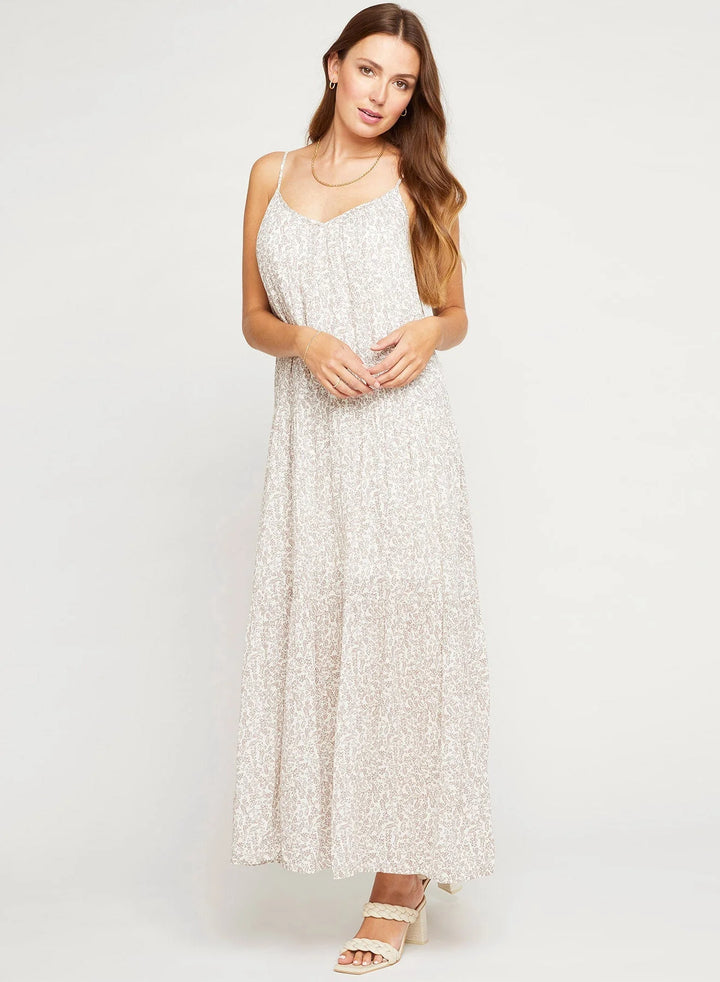 GENTLE FAWN | PARKER DRESS | WHITE SPRIG