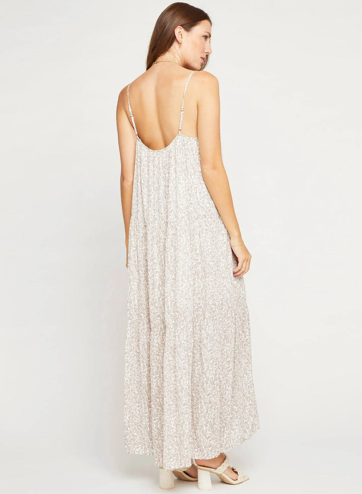 GENTLE FAWN | PARKER DRESS | WHITE SPRIG