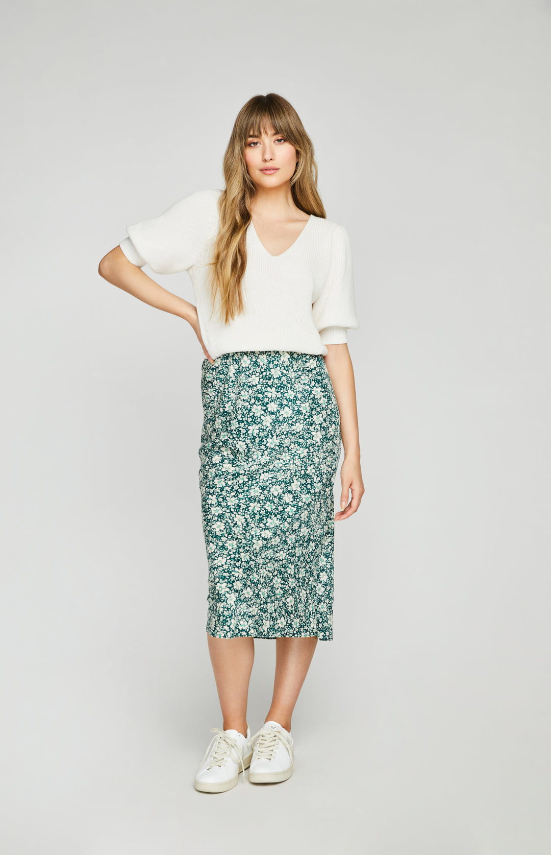 GENTLE FAWN | FLORENTINE SKIRT | PALM DITSY