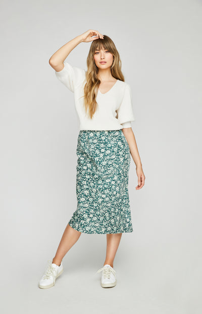 GENTLE FAWN | FLORENTINE SKIRT | PALM DITSY