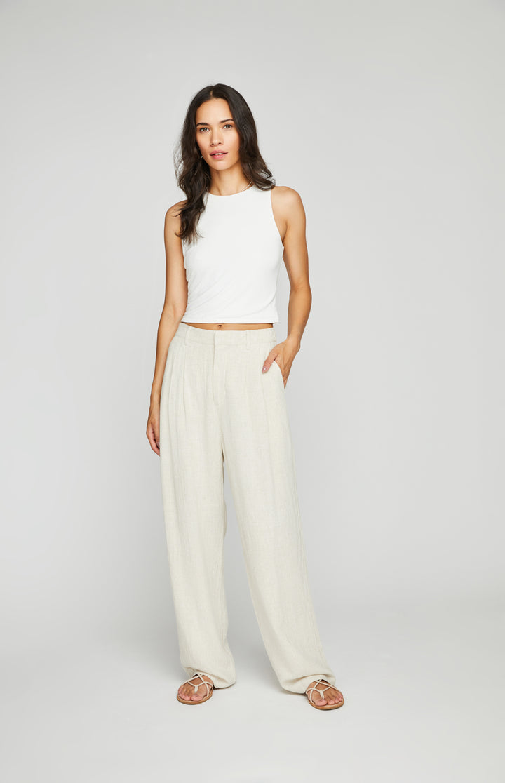 GENTLE FAWN | ELLIOT TROUSER | LINEN