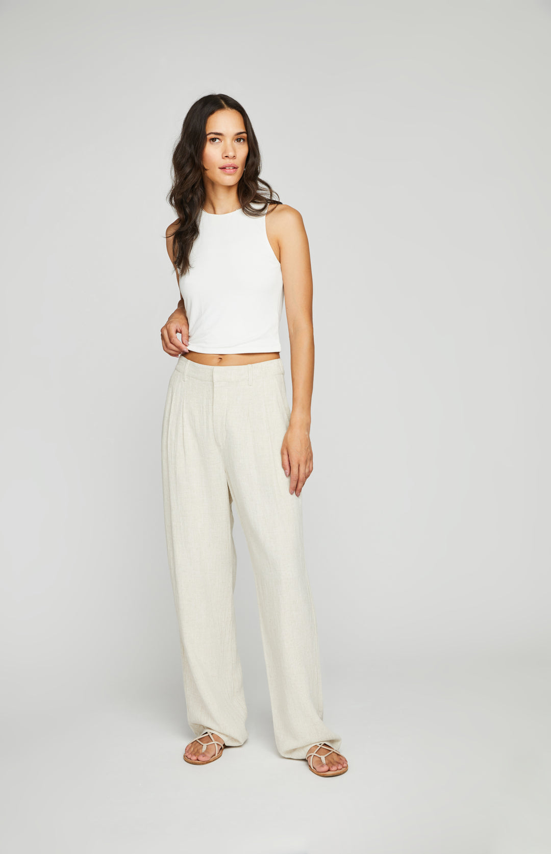 GENTLE FAWN | ELLIOT TROUSER | LINEN