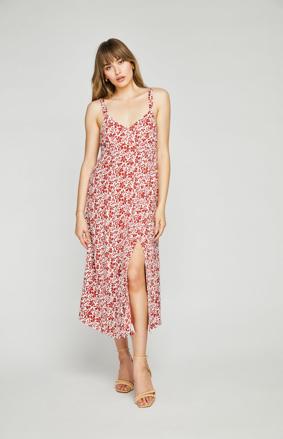 GENTLE FAWN | ESME DRESS | CHILI FLORAL
