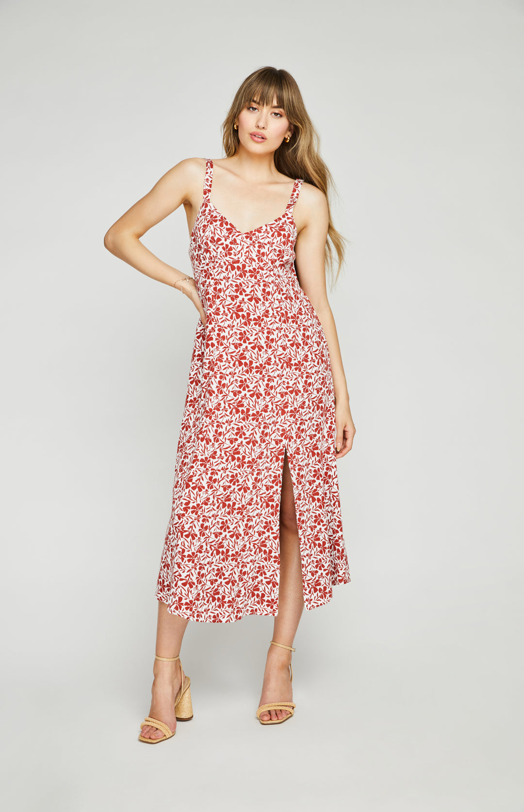 GENTLE FAWN | ESME DRESS | CHILI FLORAL