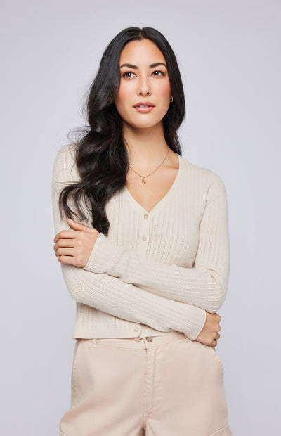 GENTLE FAWN | MIA CARDIGAN | CREAM