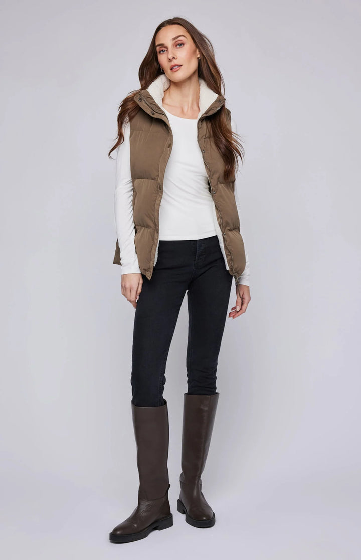 GENTLE FAWN | BILLIE VEST | OLIVE