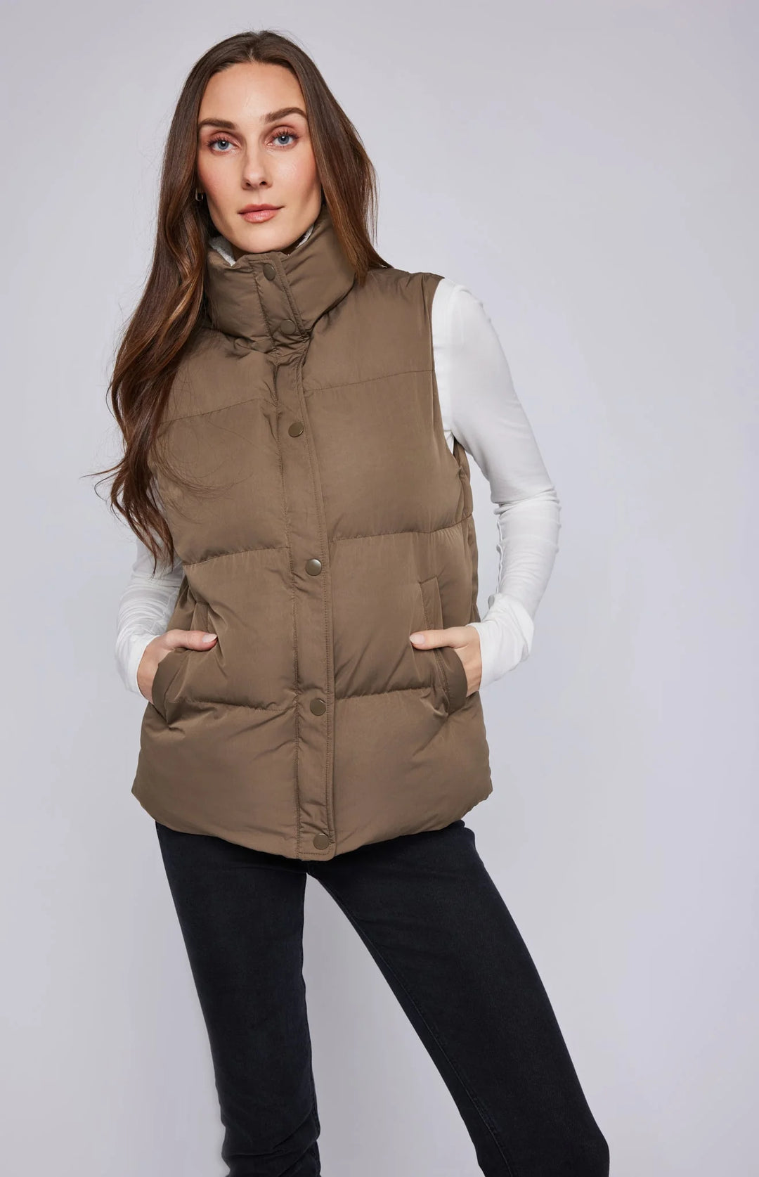 GENTLE FAWN | BILLIE VEST | OLIVE