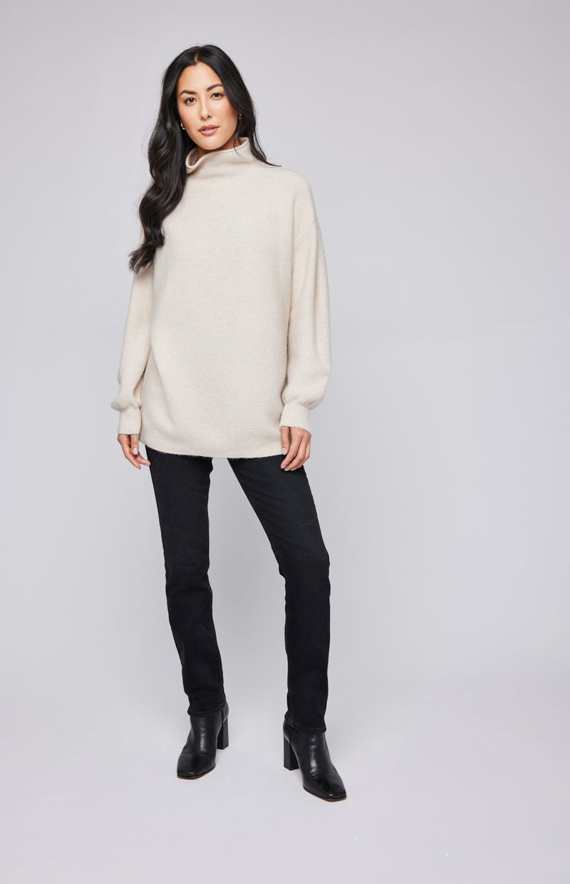 GENTLE FAWN | JONES PULLOVER SWEATER | HEATHER BONE