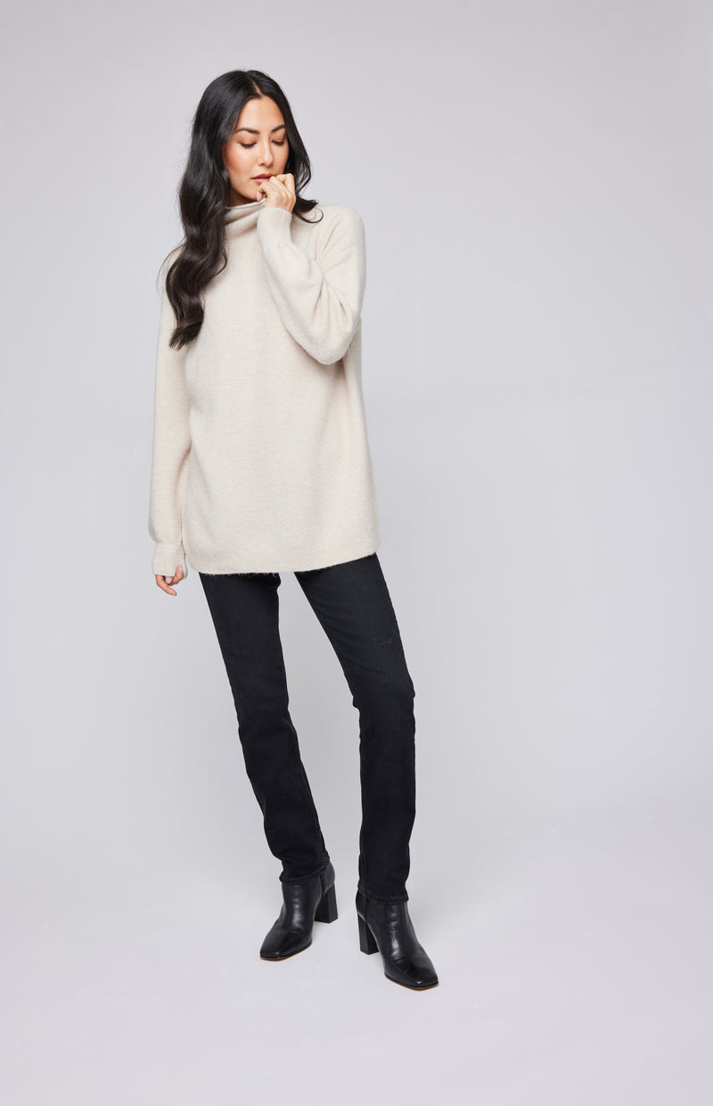 GENTLE FAWN | JONES PULLOVER SWEATER | HEATHER BONE