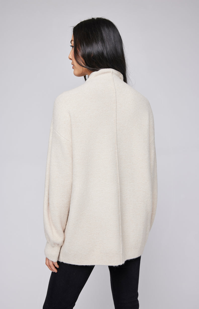 GENTLE FAWN | JONES PULLOVER SWEATER | HEATHER BONE