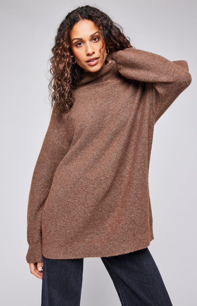 GENTLE FAWN | JONES PULLOVER | HEATHER NUTMEG