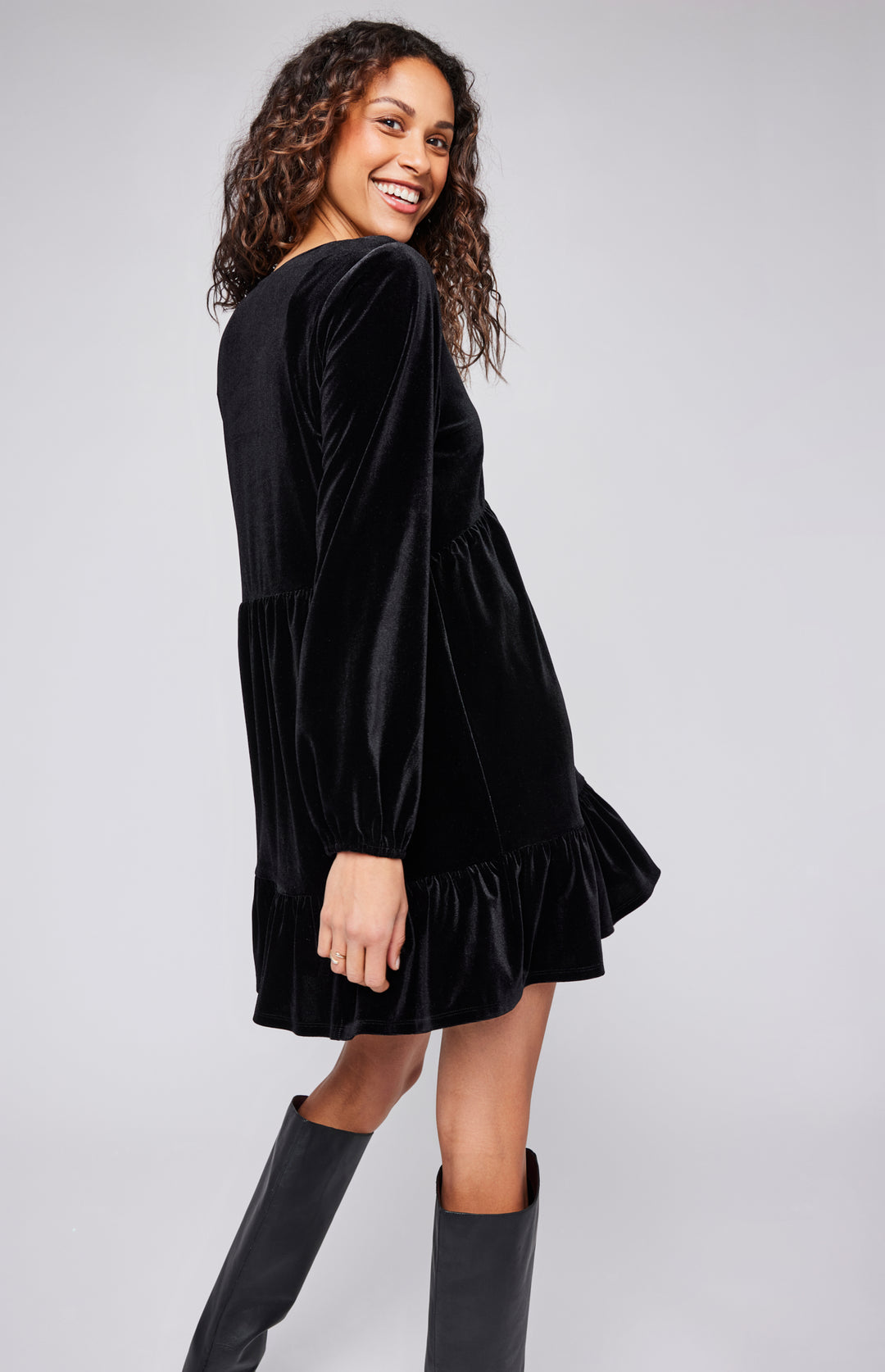 GENTLE FAWN | PHILLIPA DRESS | BLACK