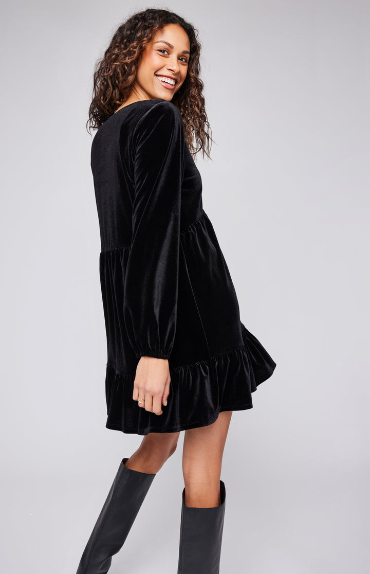 GENTLE FAWN | PHILLIPA DRESS | BLACK