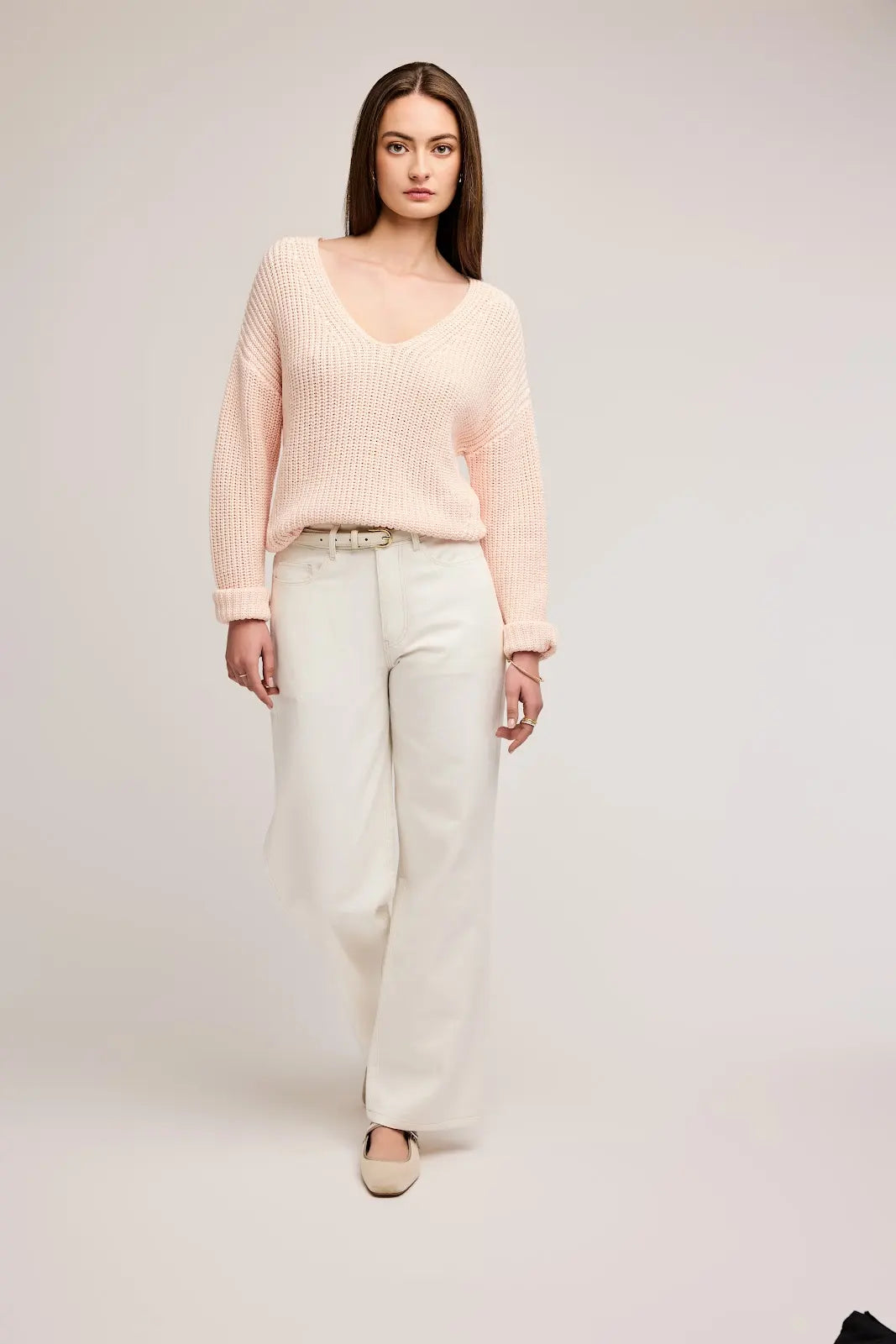 GENTLE FAWN | SPENCER SWEATER | ROSEWATER
