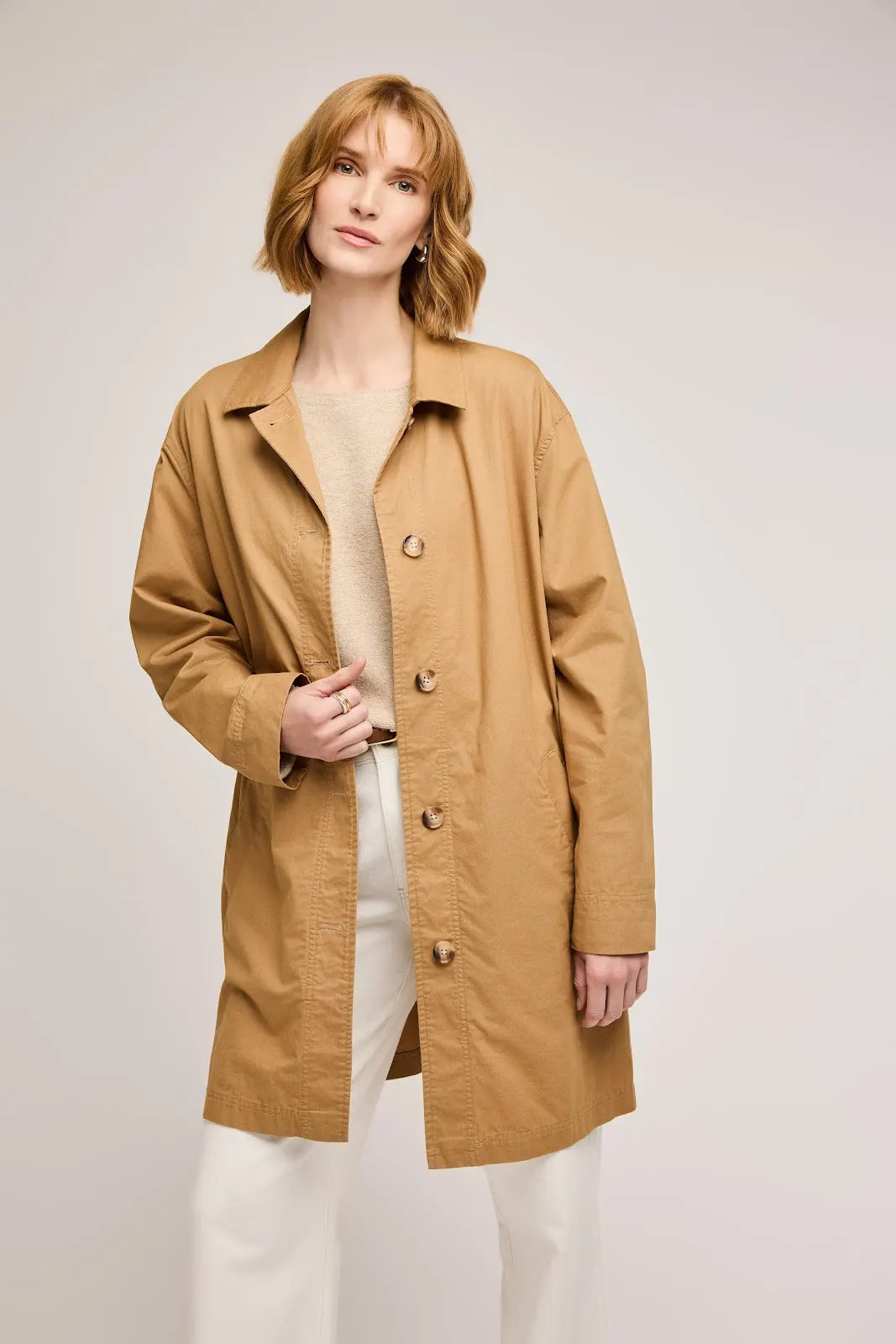 GENTLE FAWN | LARK TRENCH COAT | HONEY