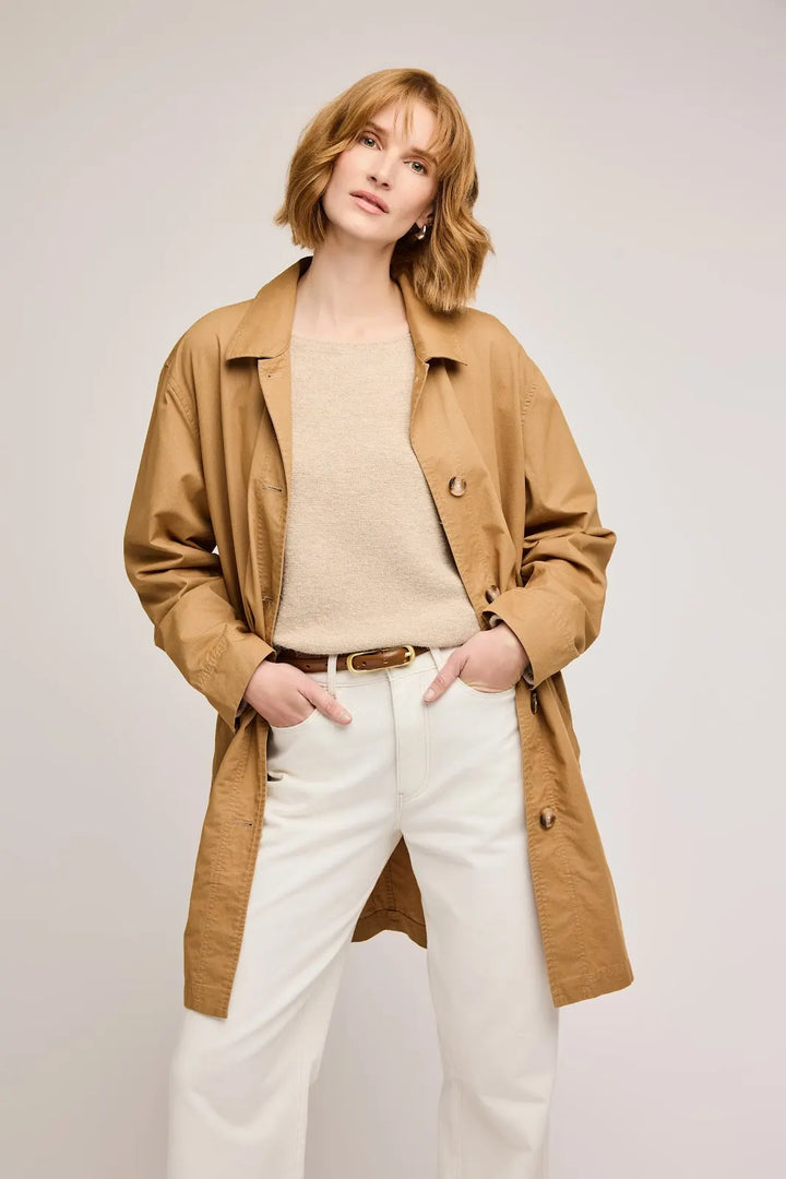 GENTLE FAWN | LARK TRENCH COAT | HONEY