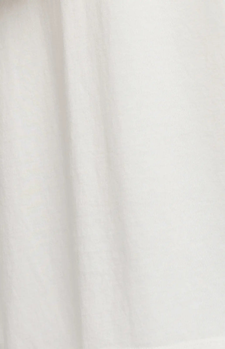 GENTLE FAWN | ICON LUCY COTTON TEE | WHITE