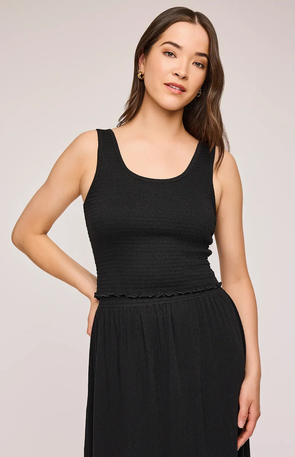 GENTLE FAWN | LAYLA TANK | BLACK