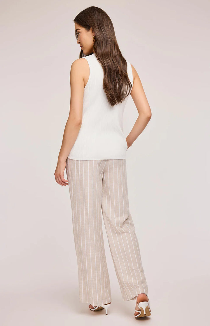 GENTLE FAWN | FINLEY LINEN PANT | LINEN STRIPE