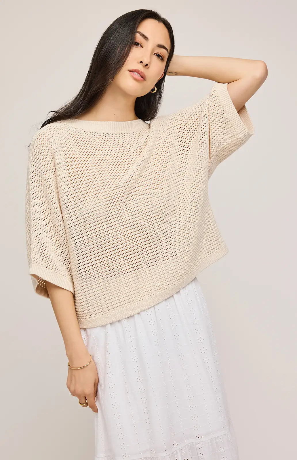 Gentle Fawn | Samson Sweater | Linen
