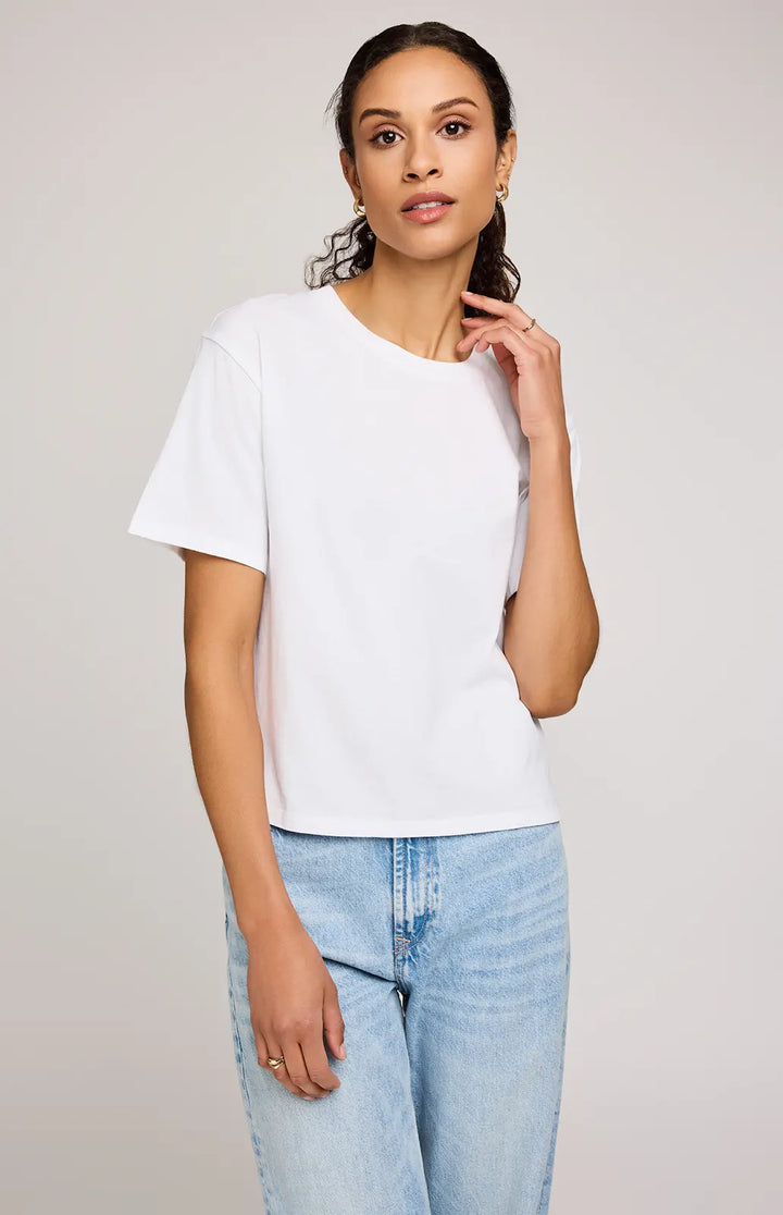 Gentle Fawn | Icon Brigitte Cotton Tee | White
