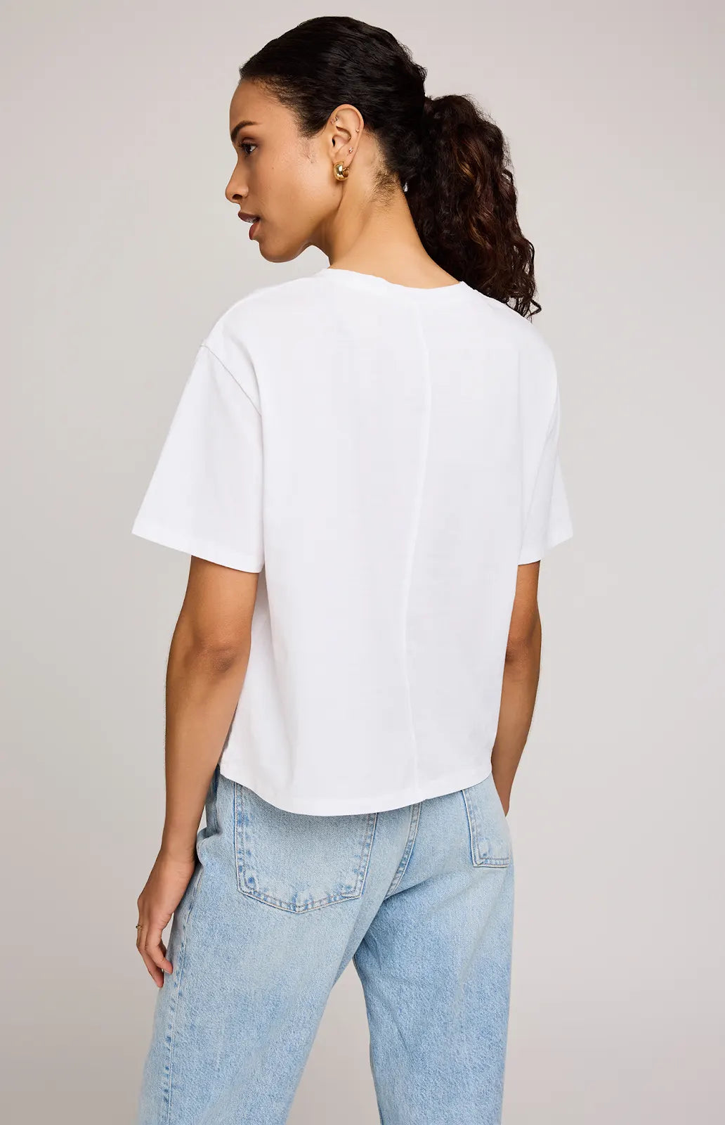 Gentle Fawn | Icon Brigitte Cotton Tee | White