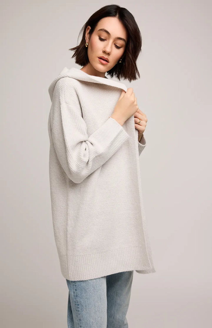 GENTLE FAWN | ILANA HOODED CARDIGAN | HEATHER BIRCH