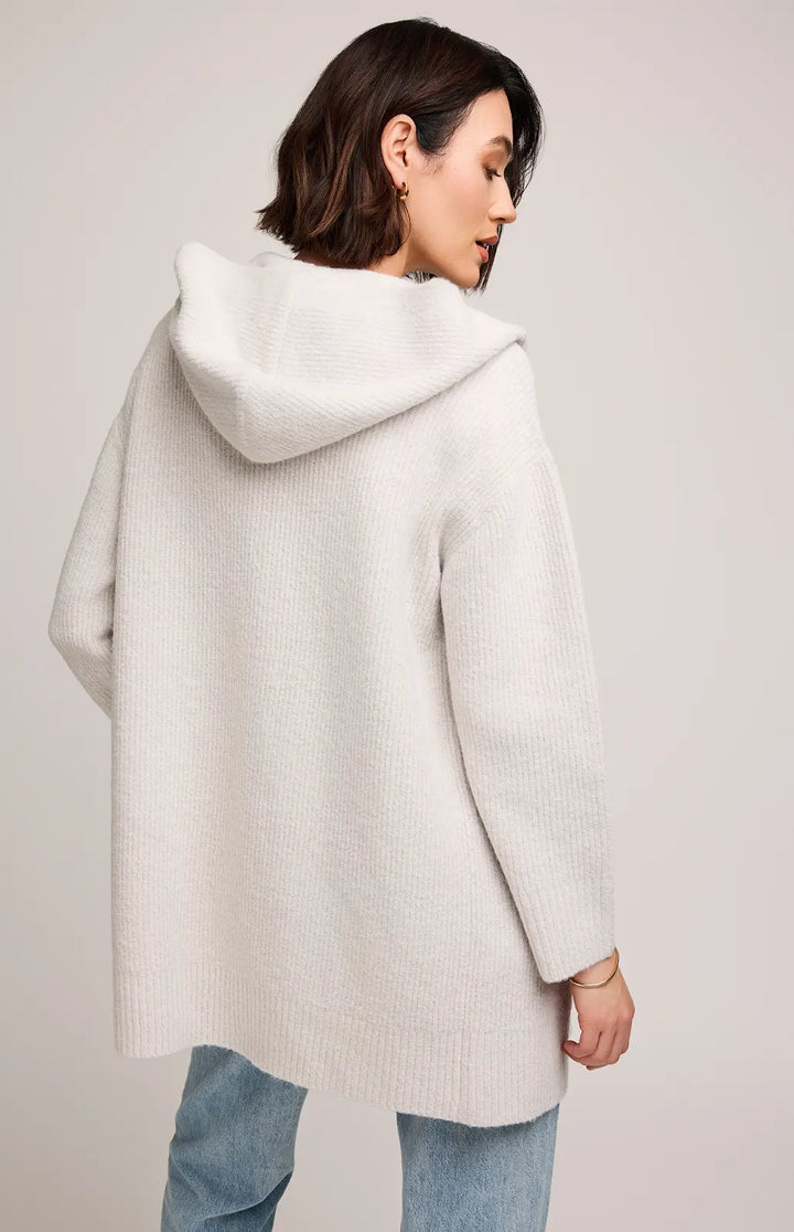 GENTLE FAWN | ILANA HOODED CARDIGAN | HEATHER BIRCH