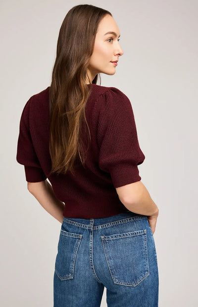 GENTLE FAWN | PHOEBE PULLOVER | MERLOT