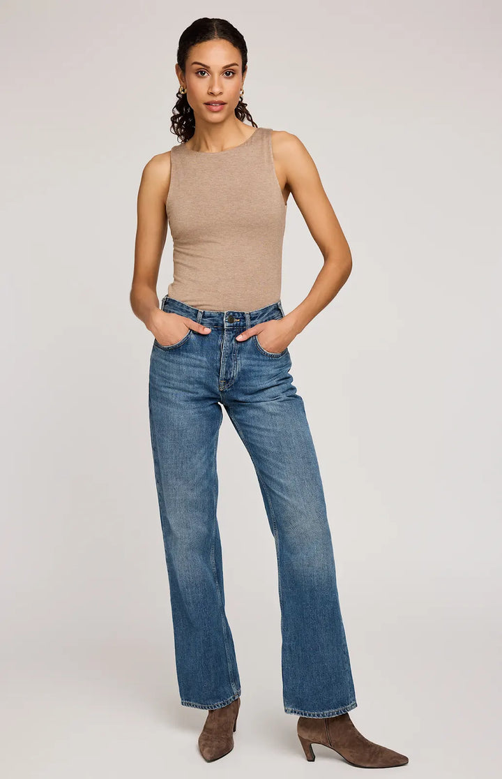 GENTLE FAWN | CYRUS TANK | heather khaki