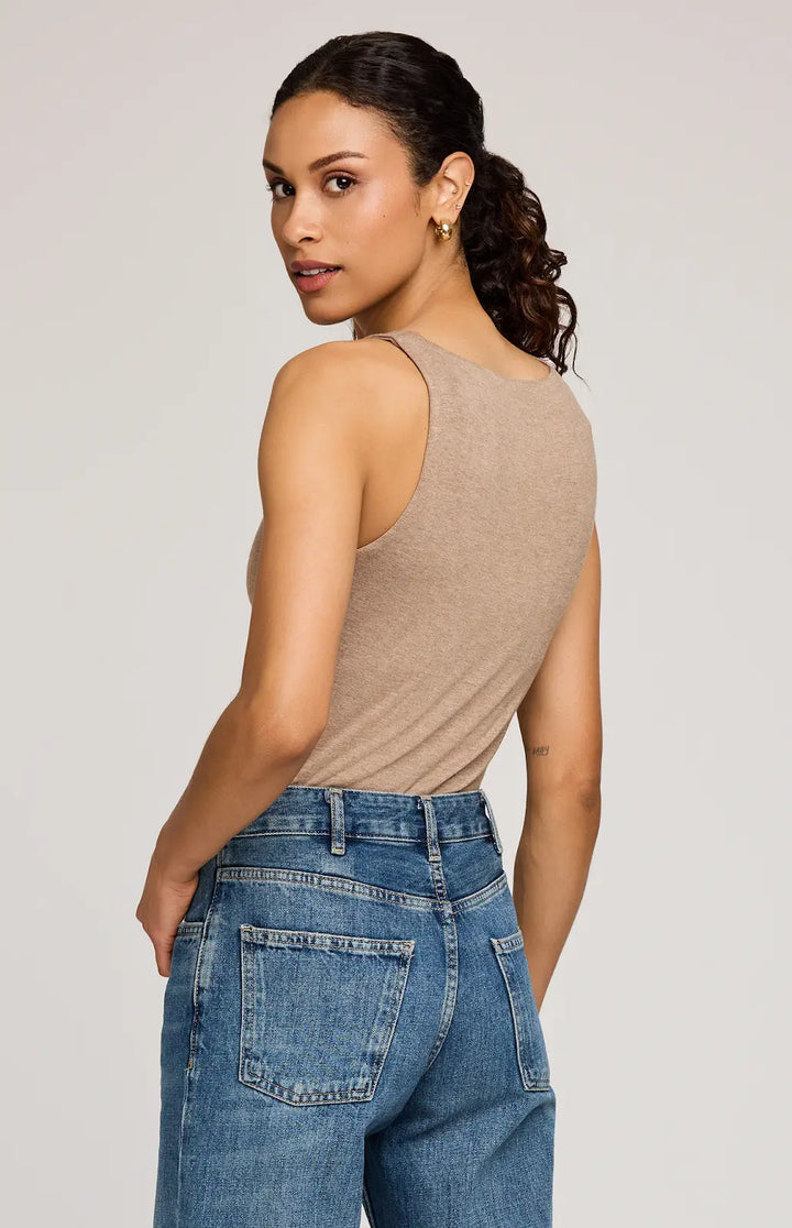 GENTLE FAWN | CYRUS TANK | heather khaki