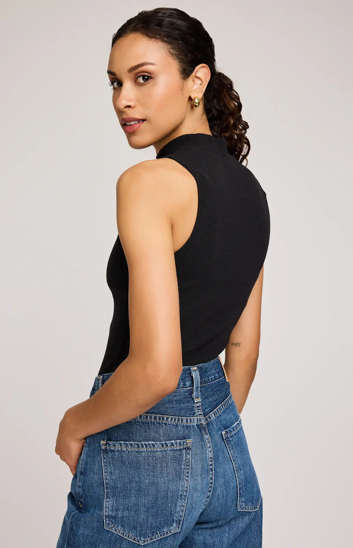 GENTLE FAWN | MICHELLE TANK | black