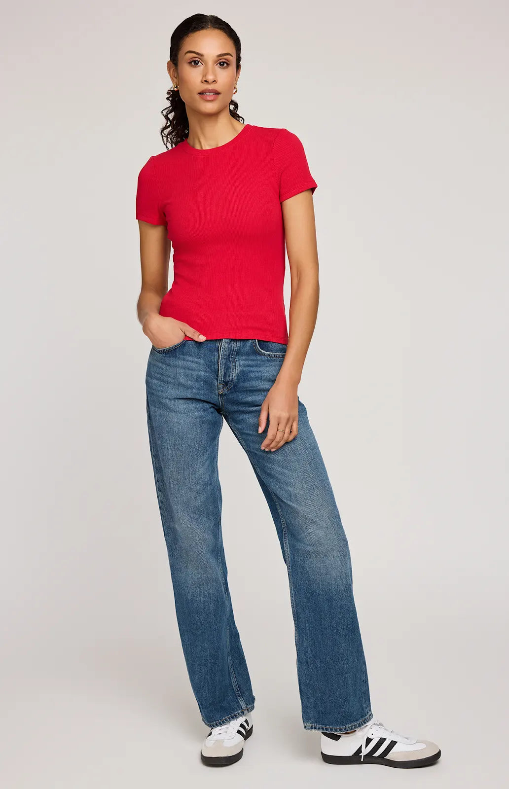 GENTLE FAWN | TATE T-SHIRT | red