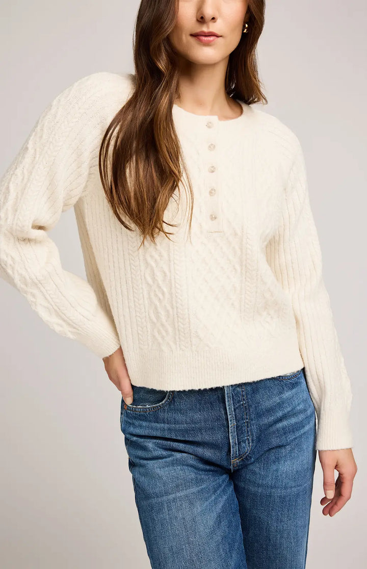 GENTLE FAWN | ASPEN PULLOVER | cream