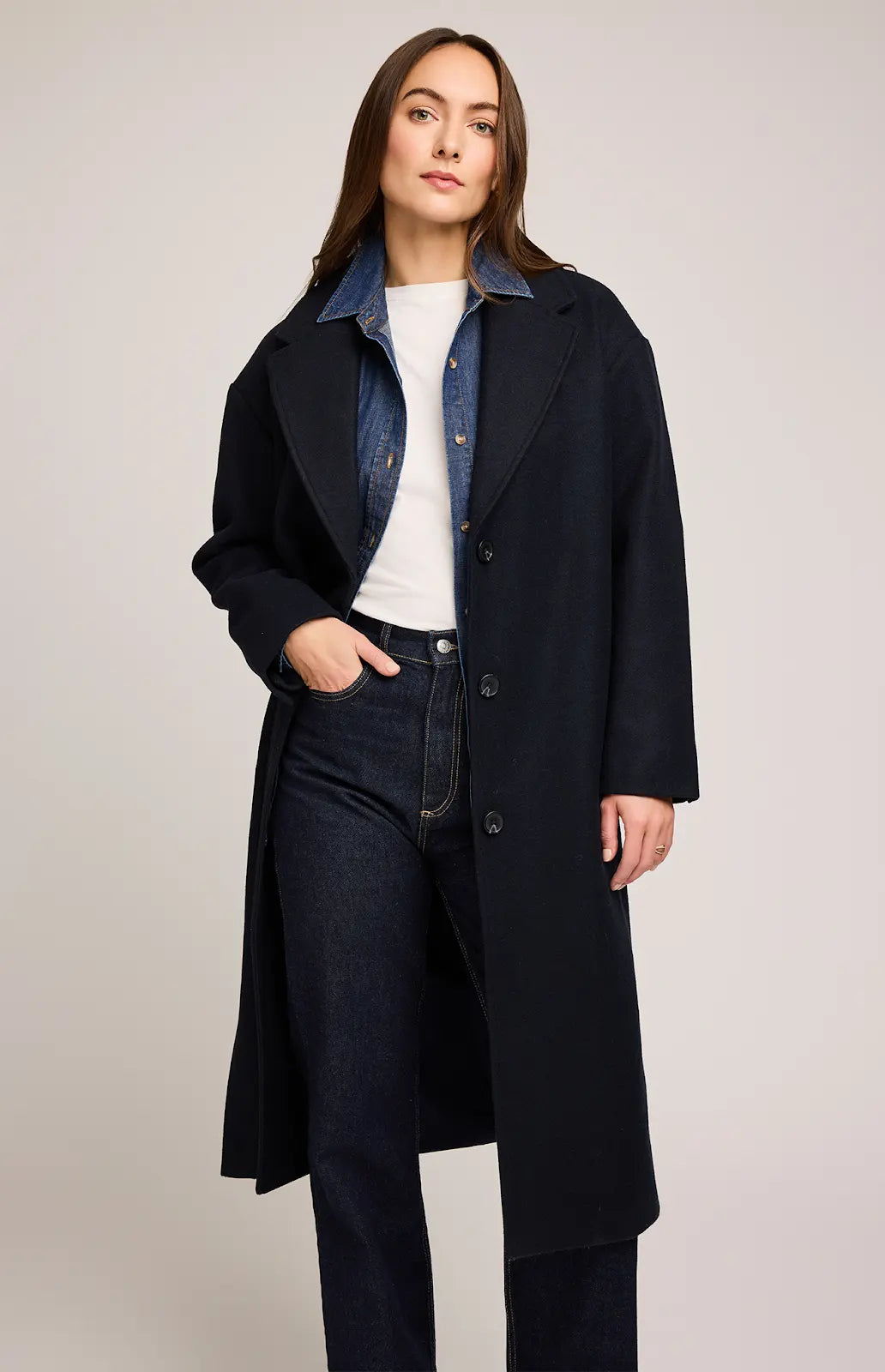 GENTLE FAWN | AGATHA COAT | navy