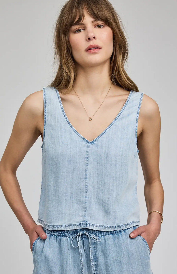 Gentle Fawn | Colette Tank | light blue