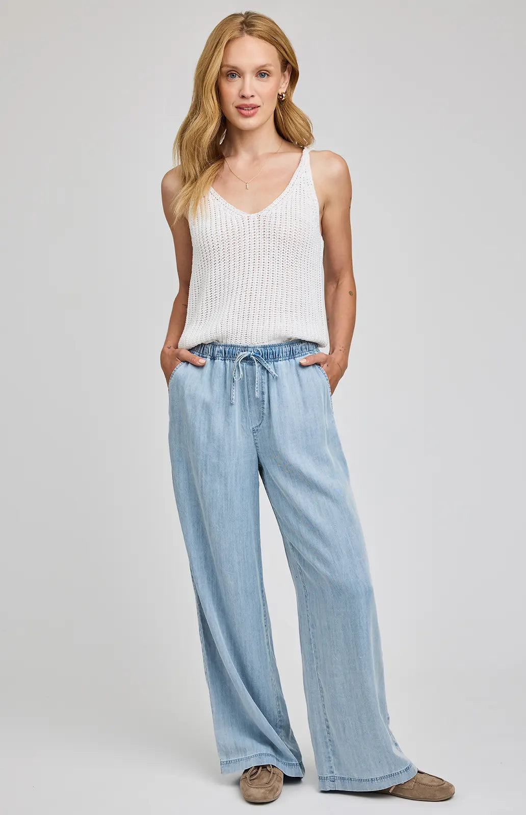 Gentle Fawn | Camille Pant | light blue