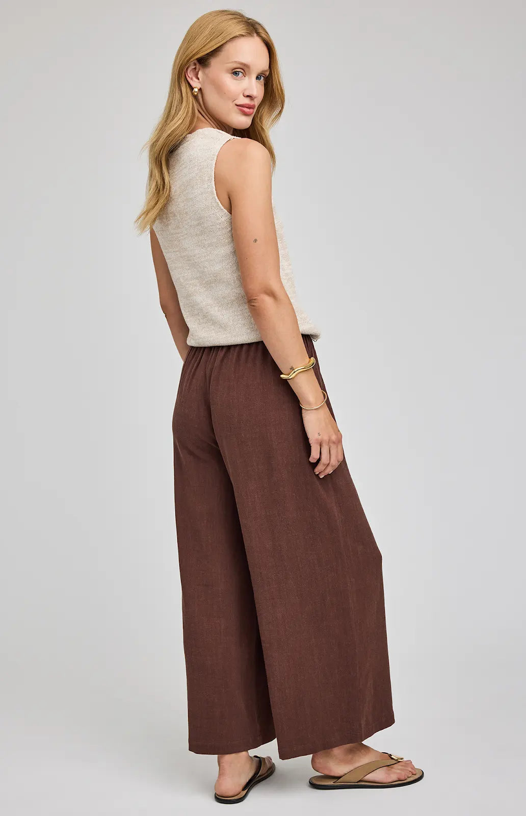 Gentle Fawn | Arlo Linen Pants | espresso