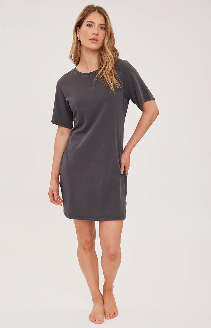 Gentle Fawn | Cindy Icon T-Shirt Dress | washed black