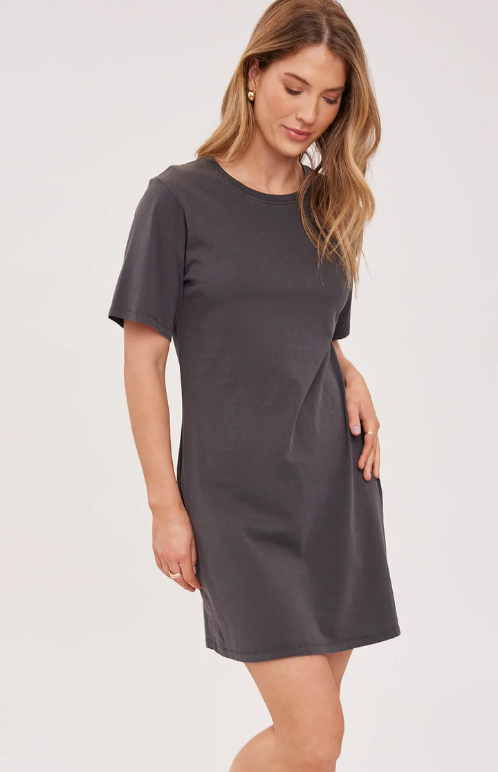 Gentle Fawn | Cindy Icon T-Shirt Dress | washed black