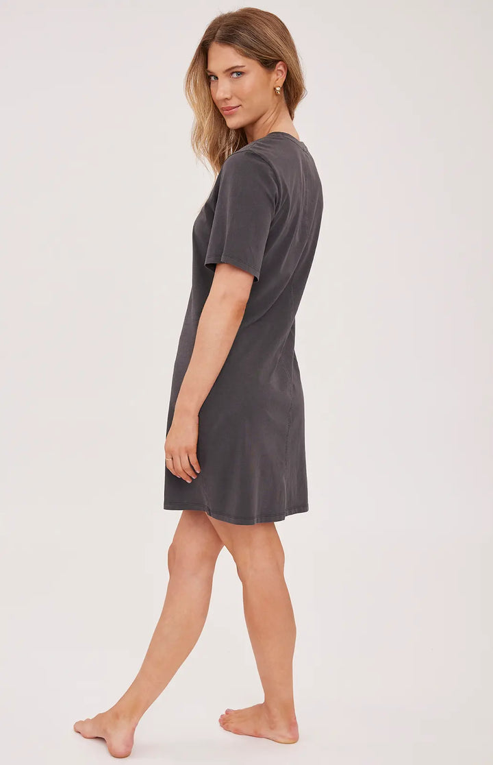 Gentle Fawn | Cindy Icon T-Shirt Dress | washed black
