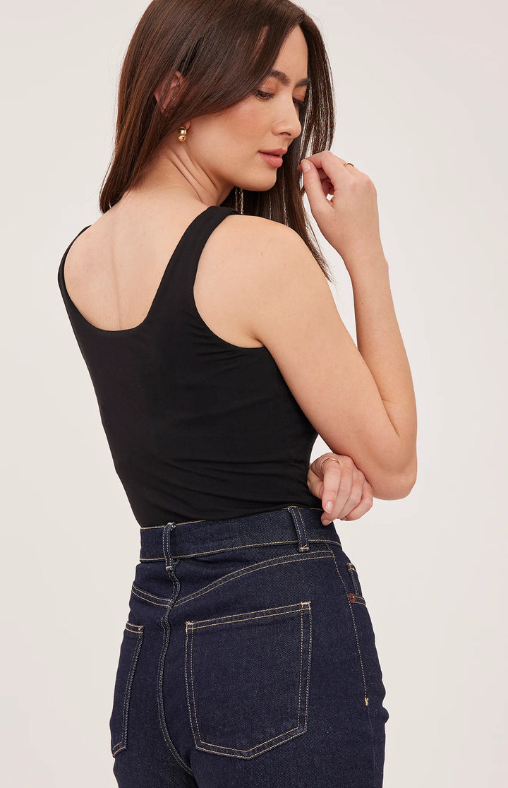 Gentle Fawn | Blanche Tank | black