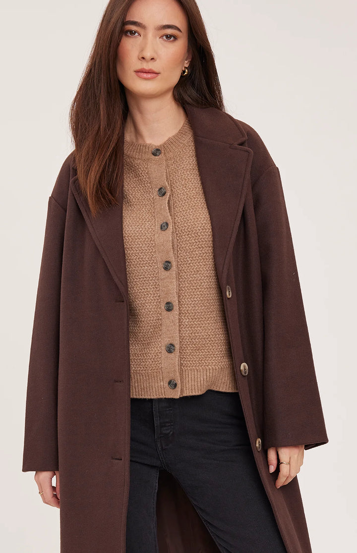 Gentle Fawn | Agatha Coat | chocolate